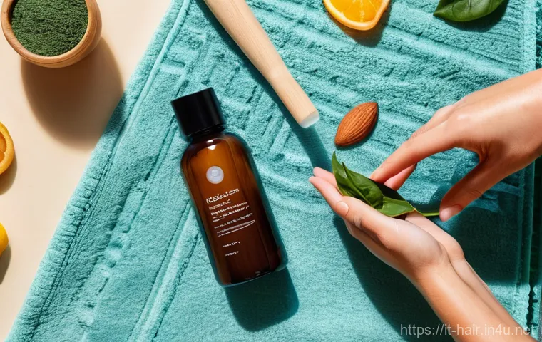 탈모 예방 샴푸 성분 비교 - The Fusion of Nature and Science in Advanced Hair Care Ingredients**
    "A dynamic and visually eng...