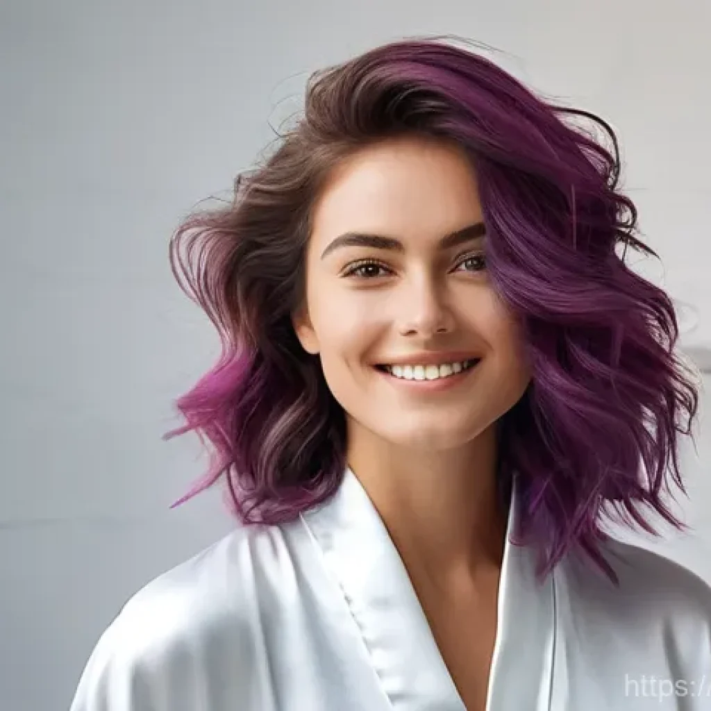 오일리 두피를 위한 클레이 샴푸 - **Prompt 1: The Transformation of Healthy Hair**
    A captivating portrait of a young Italian woman...